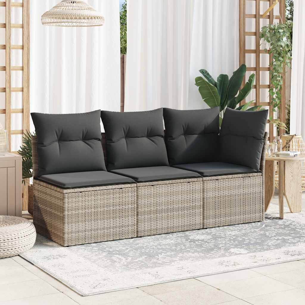 vidaXL Loungesofa Gartensofa ohne Armlehnen mit günstig online kaufen