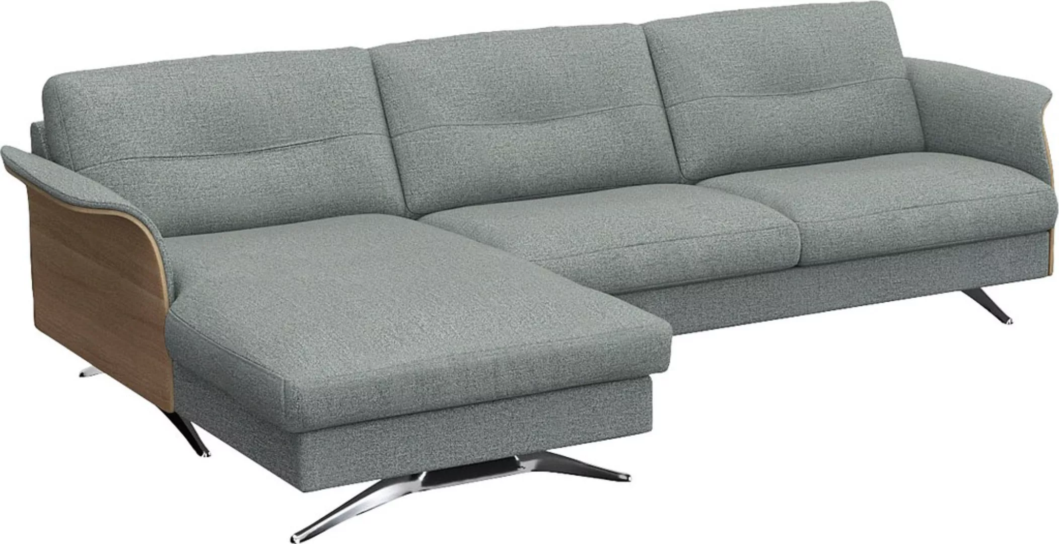 FLEXLUX Ecksofa »Glow bequem und komfortabel durch hochwertigen Sitzaufbau, günstig online kaufen