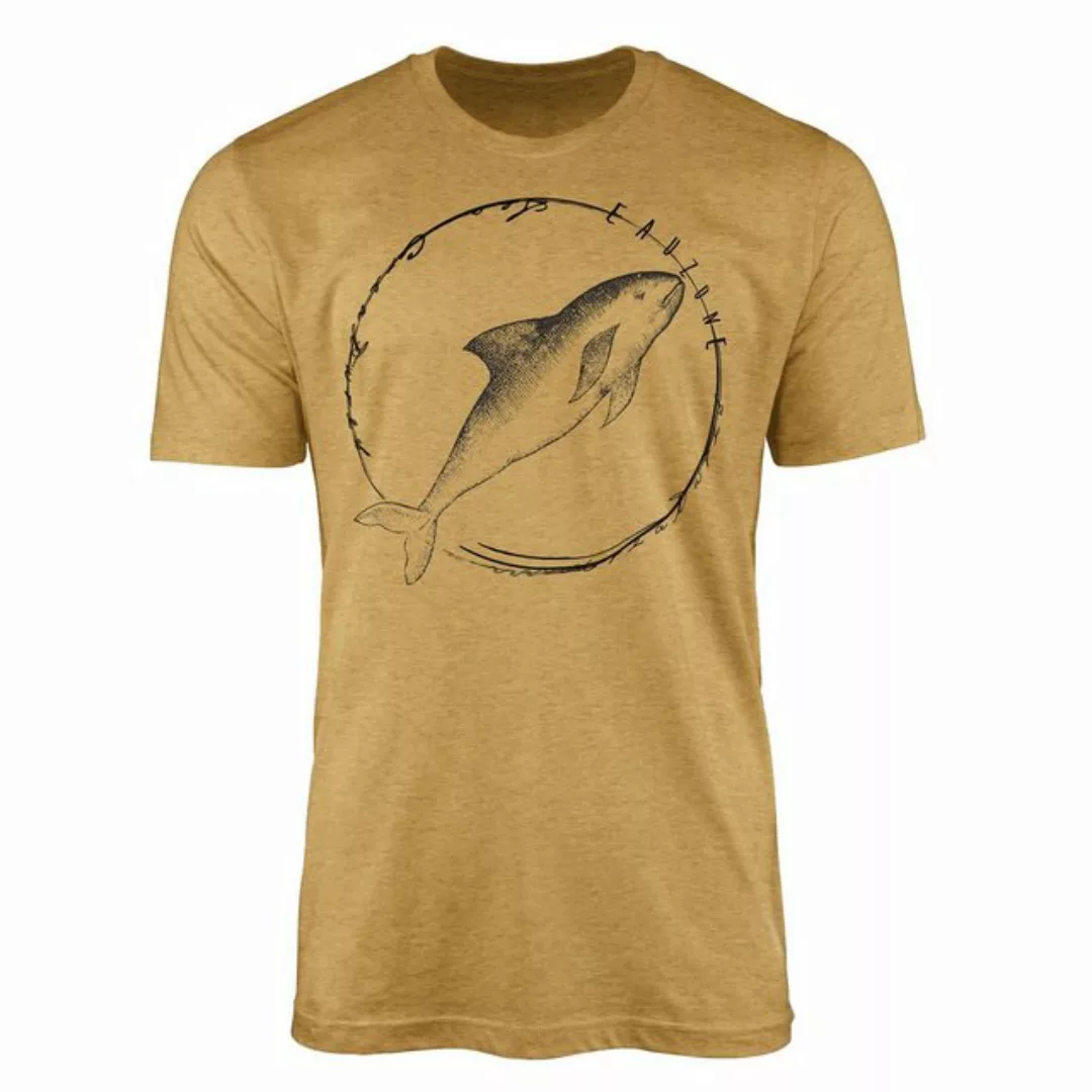 Sinus Art T-Shirt T-Shirt Tiefsee Fische - Serie: Sea Creatures, feine Stru günstig online kaufen