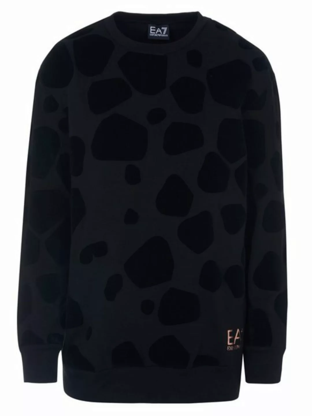 Emporio Armani Sweater EA7 Emporio Armani Pullover schwarz günstig online kaufen