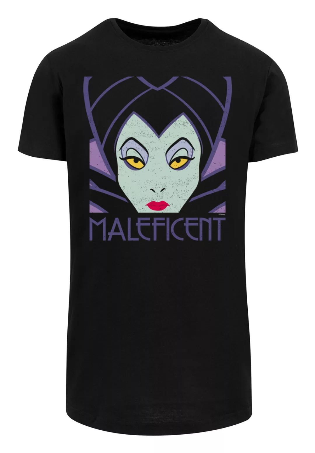 F4NT4STIC T-Shirt "Long Cut T-Shirt Disney Maleficent Cropped Head", Herren günstig online kaufen