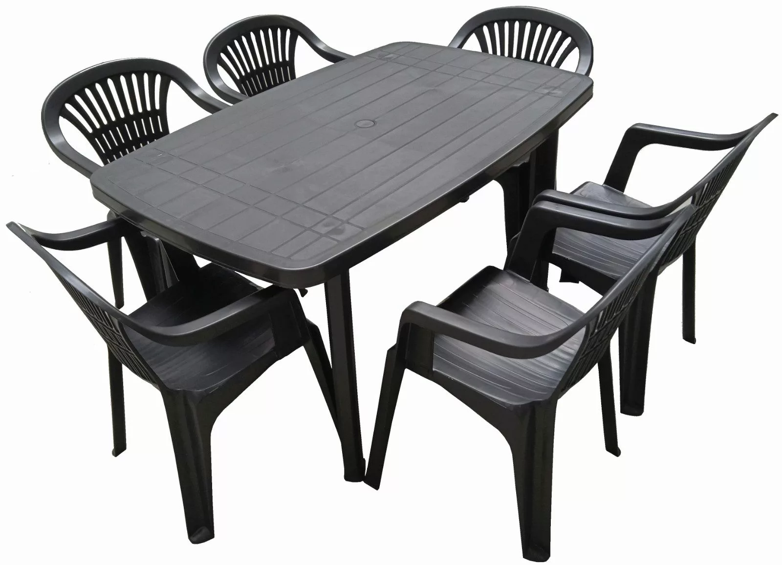 Progarden Garten-Essgruppe Gartenmöbel Sitzgruppe Balkonmöbel Terrasse günstig online kaufen