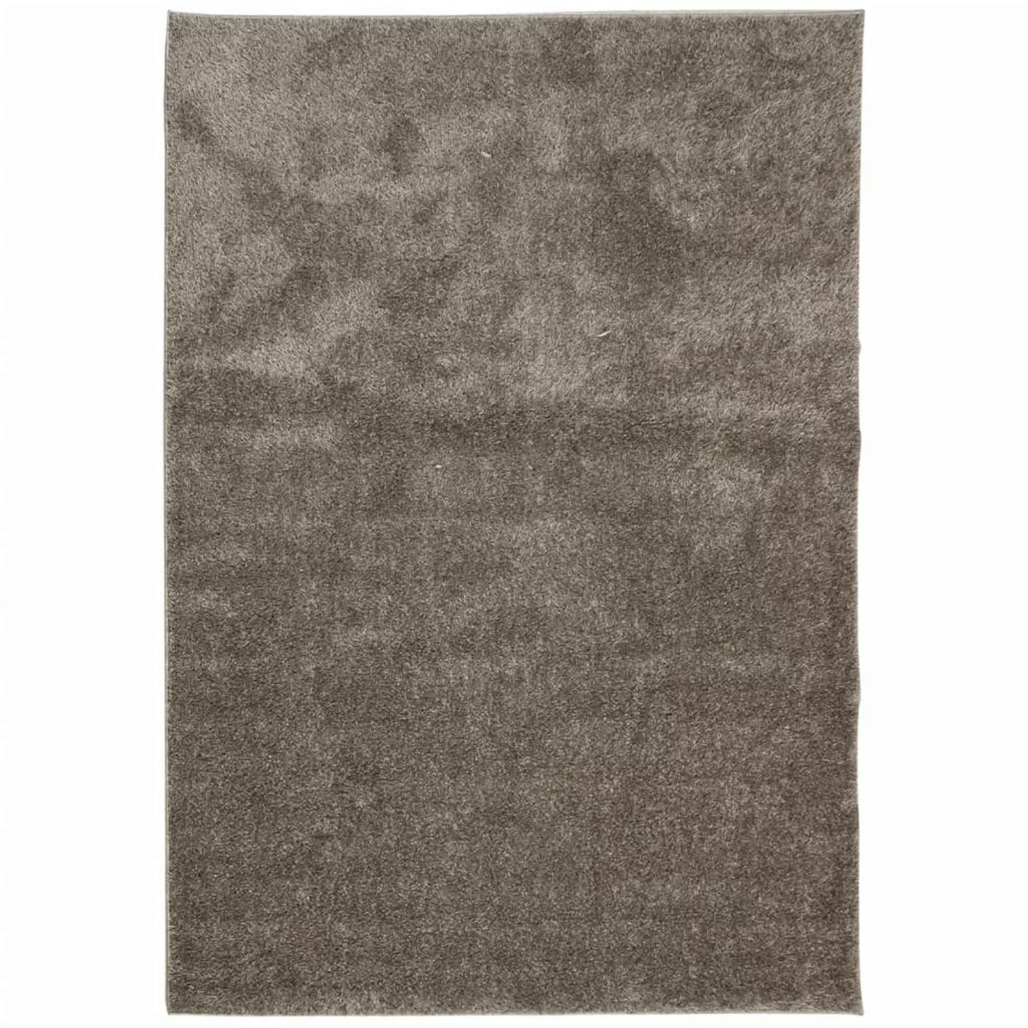 vidaXL Teppich Istan Hochflor Glänzend Grau 140x200 Cm 1932717 günstig online kaufen