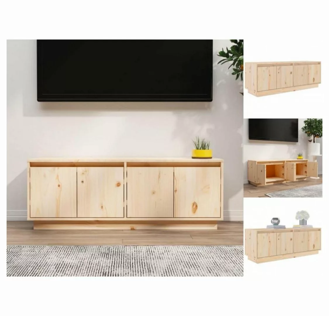 vidaXL TV-Schrank TV-Schrank 110x34x40 cm Massivholz Kiefer Lowboard günstig online kaufen