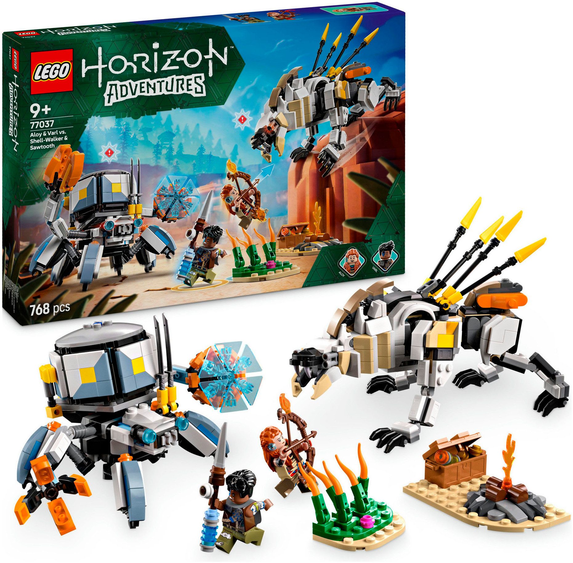 LEGO® Aloy und Varl vs. Panzerwanderer günstig online kaufen
