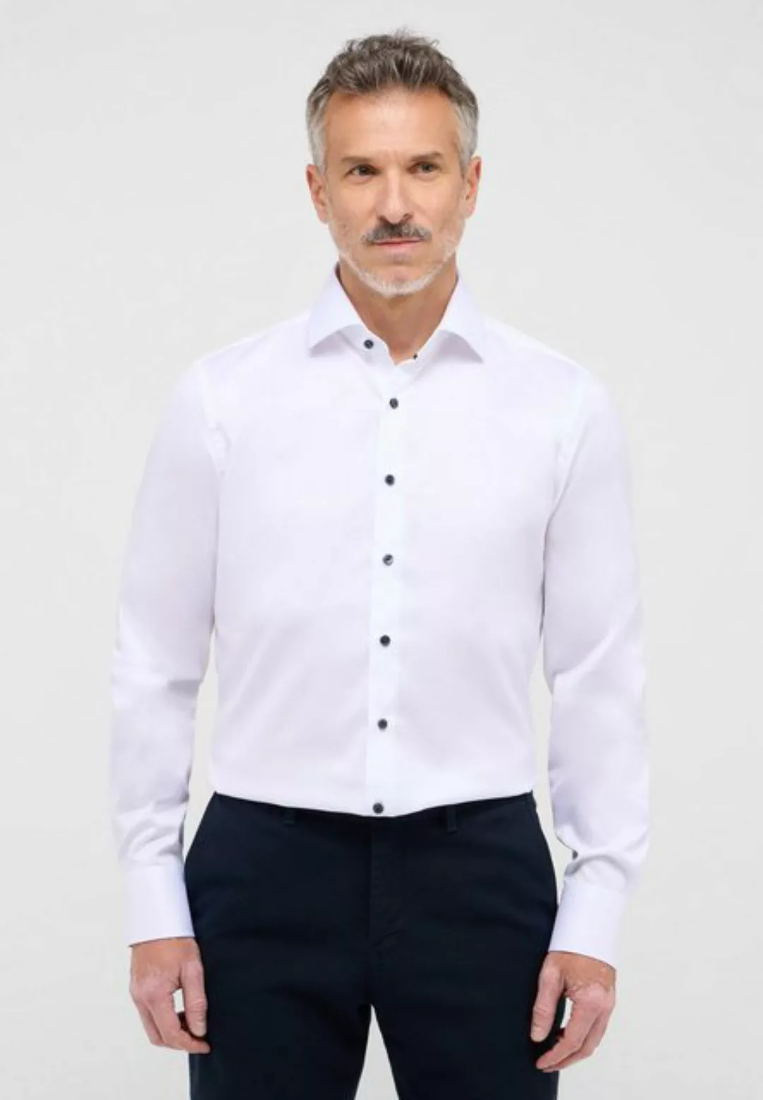 Eterna Langarmhemd SLIM FIT günstig online kaufen