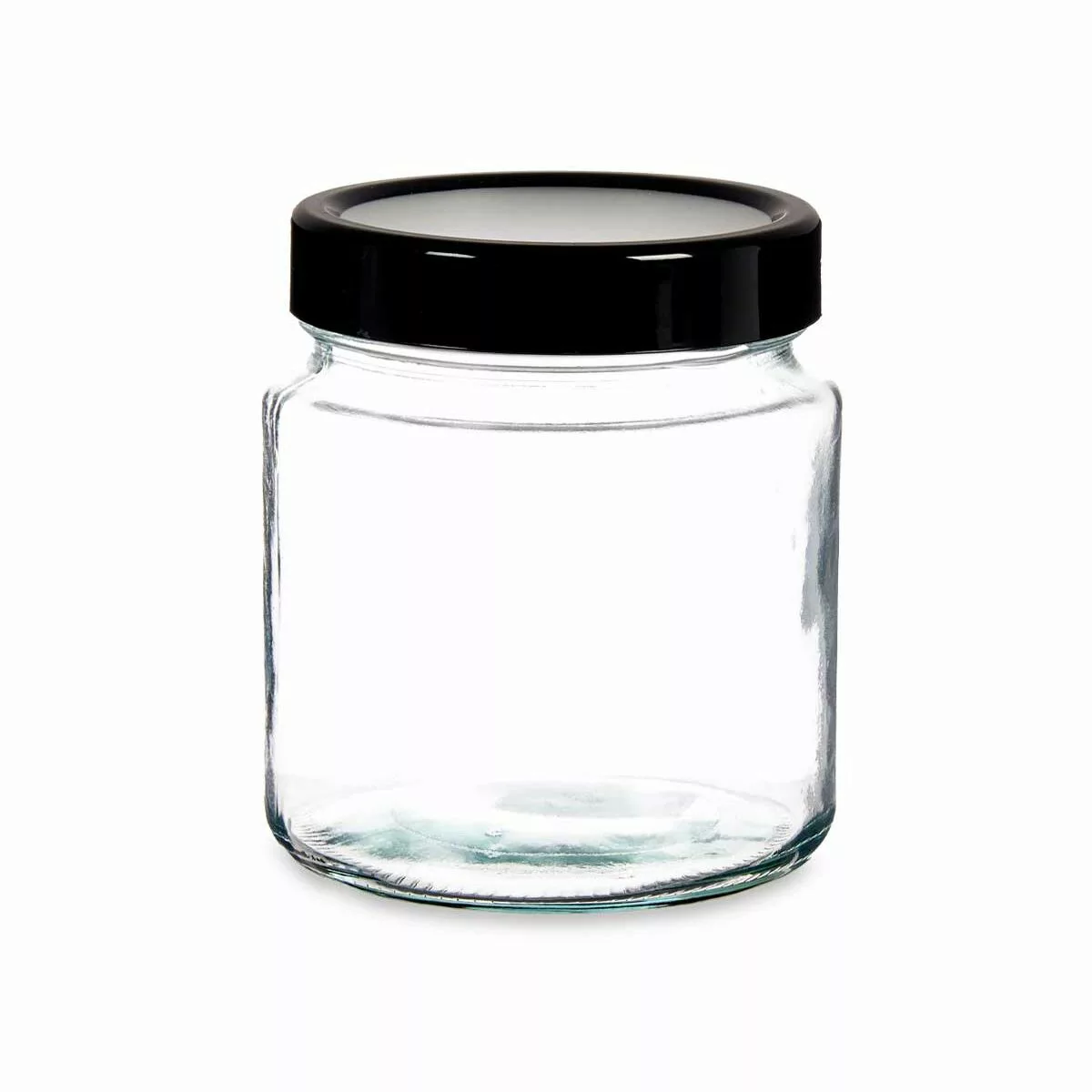 Gefäß Schwarz Durchsichtig Glas (1 L) (12 Stück) günstig online kaufen