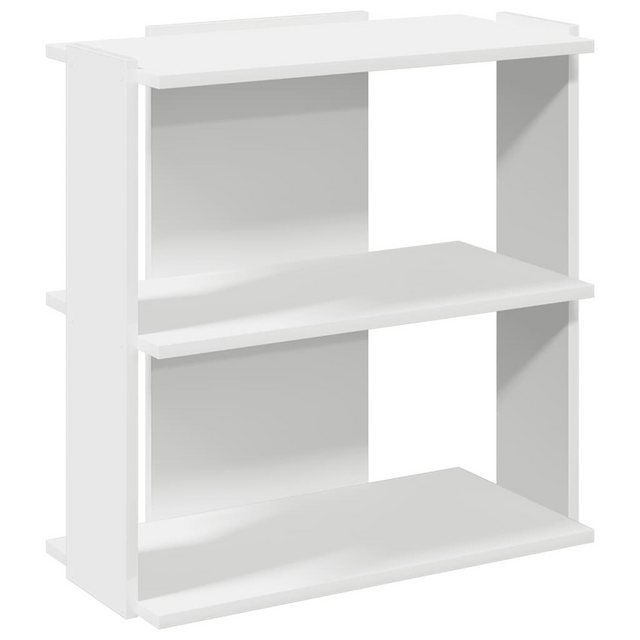 vidaXL Bücherregal Bücherregal 3 Böden Weiß 60x30x60 cm Holzwerkstoff, 1-tl günstig online kaufen