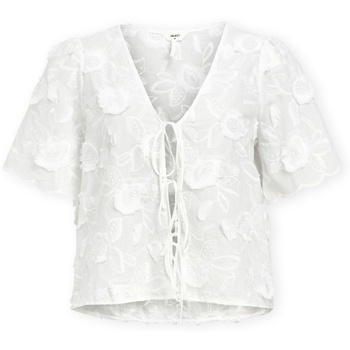 Object  Blusen Top Mini - White günstig online kaufen