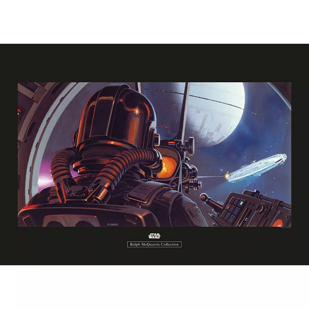 KOMAR Wandbild - Star Wars Classic RMQ TIE-Fighter Pilot - Größe: 70 x 50 c günstig online kaufen