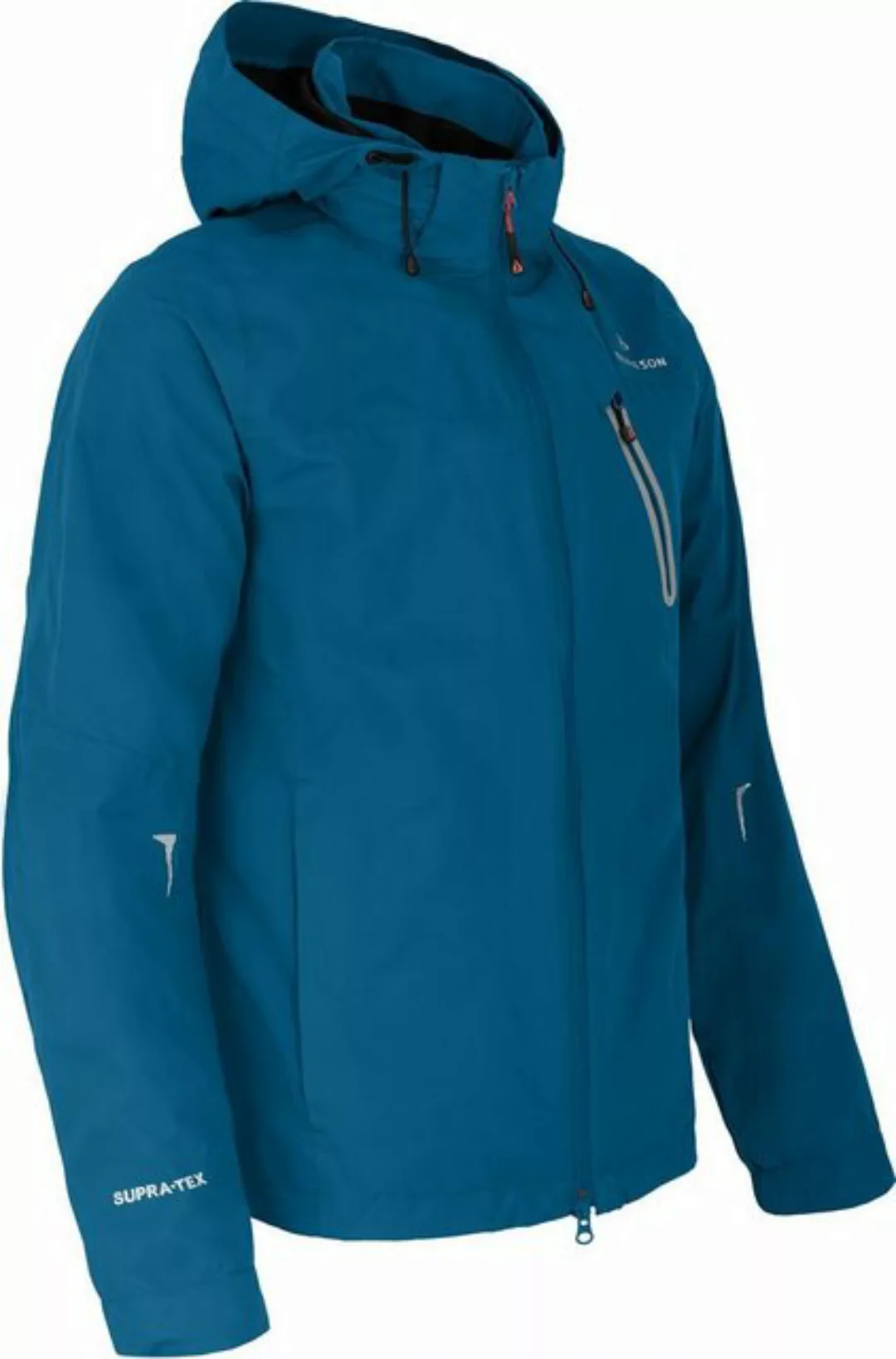 Bergson Outdoorjacke MOORE Herren Rad-Regenjacke, Netzfutter, 12000 mm Wass günstig online kaufen