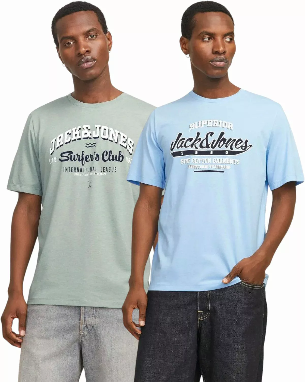 Jack & Jones Print-Shirt (Spar Set, günstig online kaufen