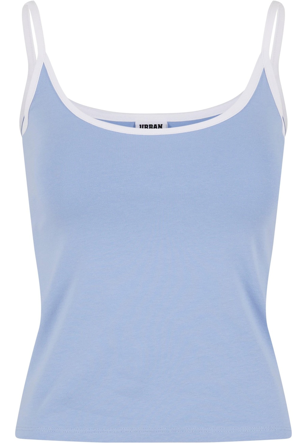 URBAN CLASSICS Muskelshirt "Urban Classics Ladies Contrast Basic Top 2-Pack günstig online kaufen