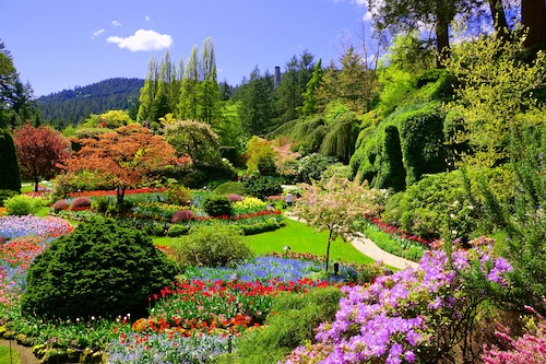 Papermoon Fototapete »Butchart Gardens« günstig online kaufen