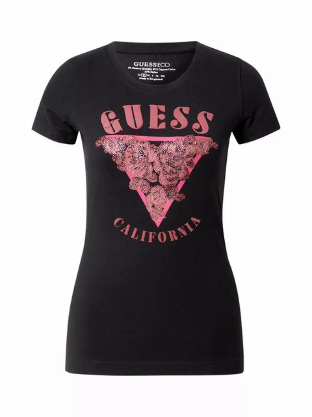 Guess T-Shirt (1-tlg) Ziersteine günstig online kaufen