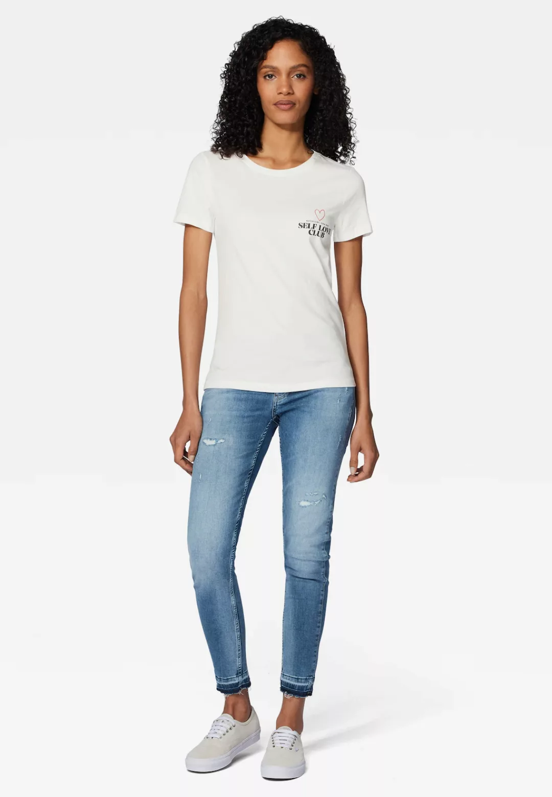 Mavi Rundhalsshirt "SELF LOVE CLUB PRINTED TEE", T-Shirt mit Druck günstig online kaufen