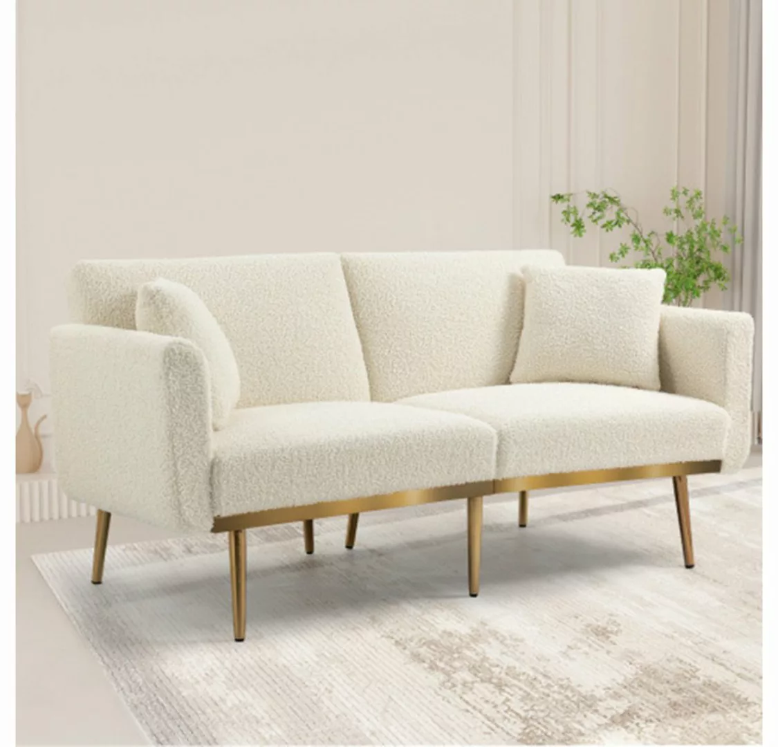 XDeer Sofa Sofa,umwandelbar in ein 3-fach verstellbares Schlafsofa, robuste günstig online kaufen