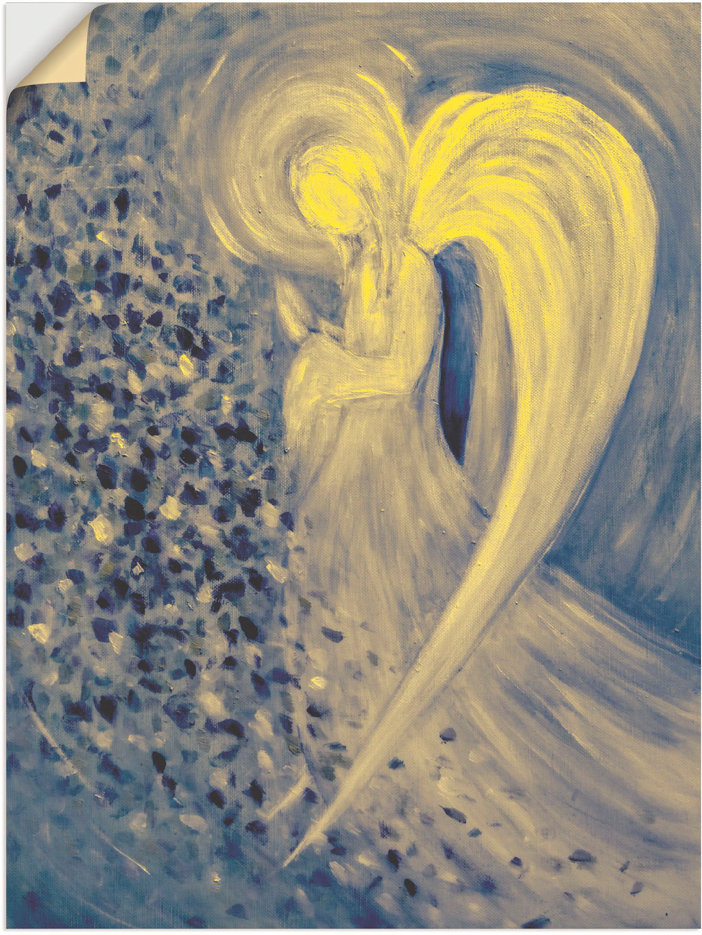 Artland Wandbild »Engel der Nacht«, Religion, (1 St.), als Leinwandbild, Po günstig online kaufen
