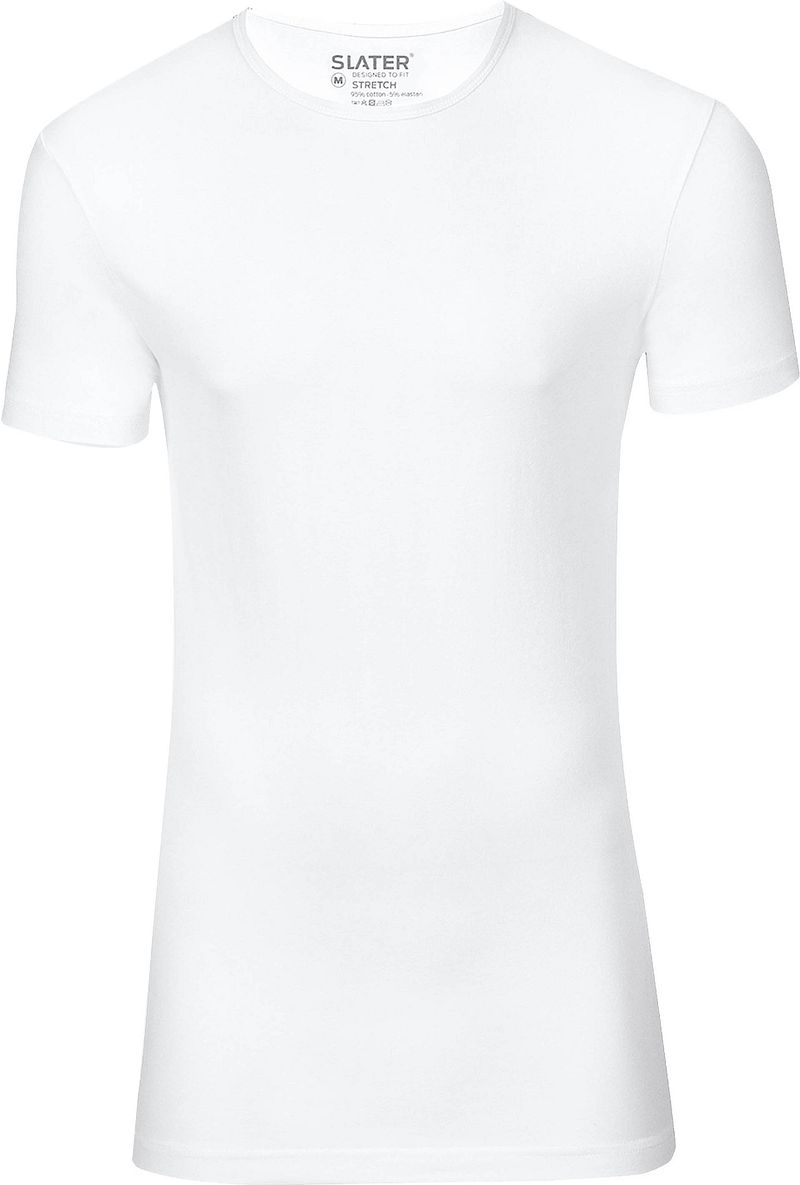 Slater 2er-Pack Stretch T-shirt Weiß - Größe M günstig online kaufen