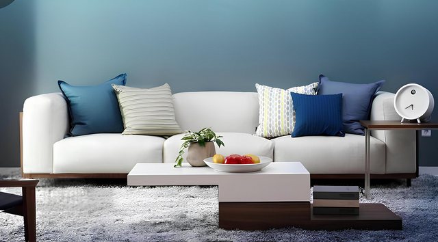 Xlmoebel Sofa Dreisitzer Ledersofa mit modernem Design für das Wohnzimmer., günstig online kaufen