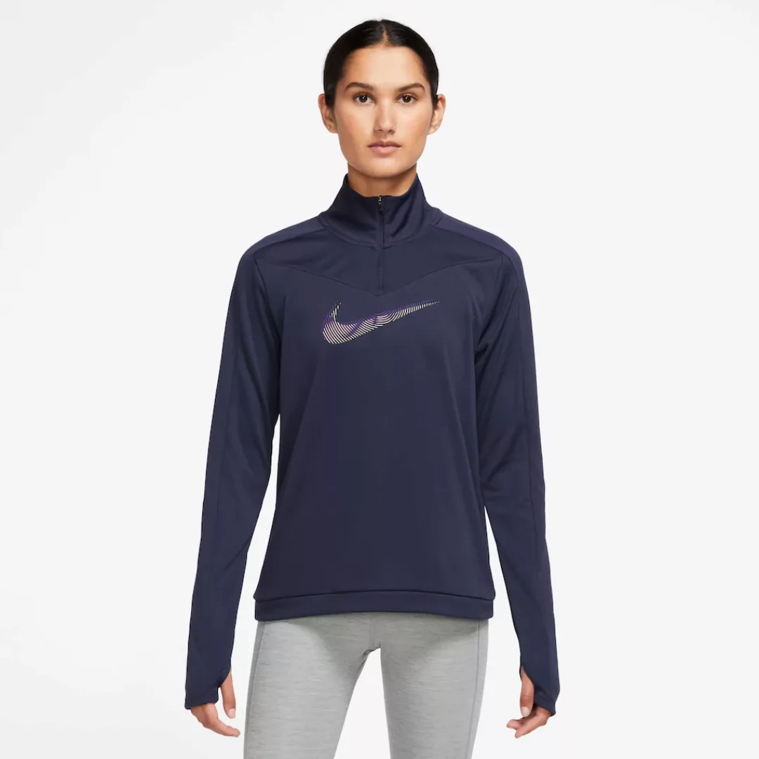 Nike Laufshirt "DRI-FIT SWOOSH WOMENS 1/-ZIP RUNNING TOP" günstig online kaufen