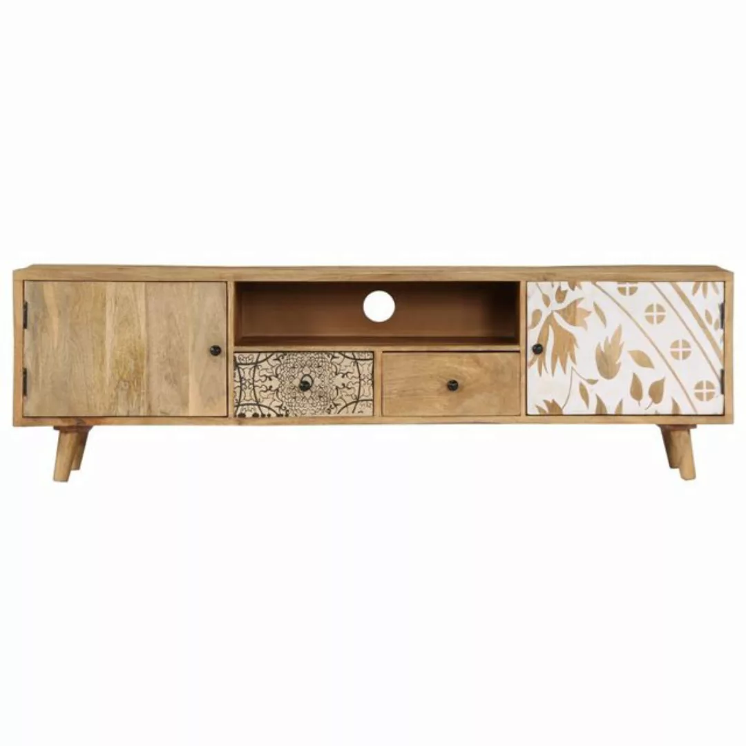 Tv-schrank 140 X 30 X 40 Cm Massivholz Mango günstig online kaufen