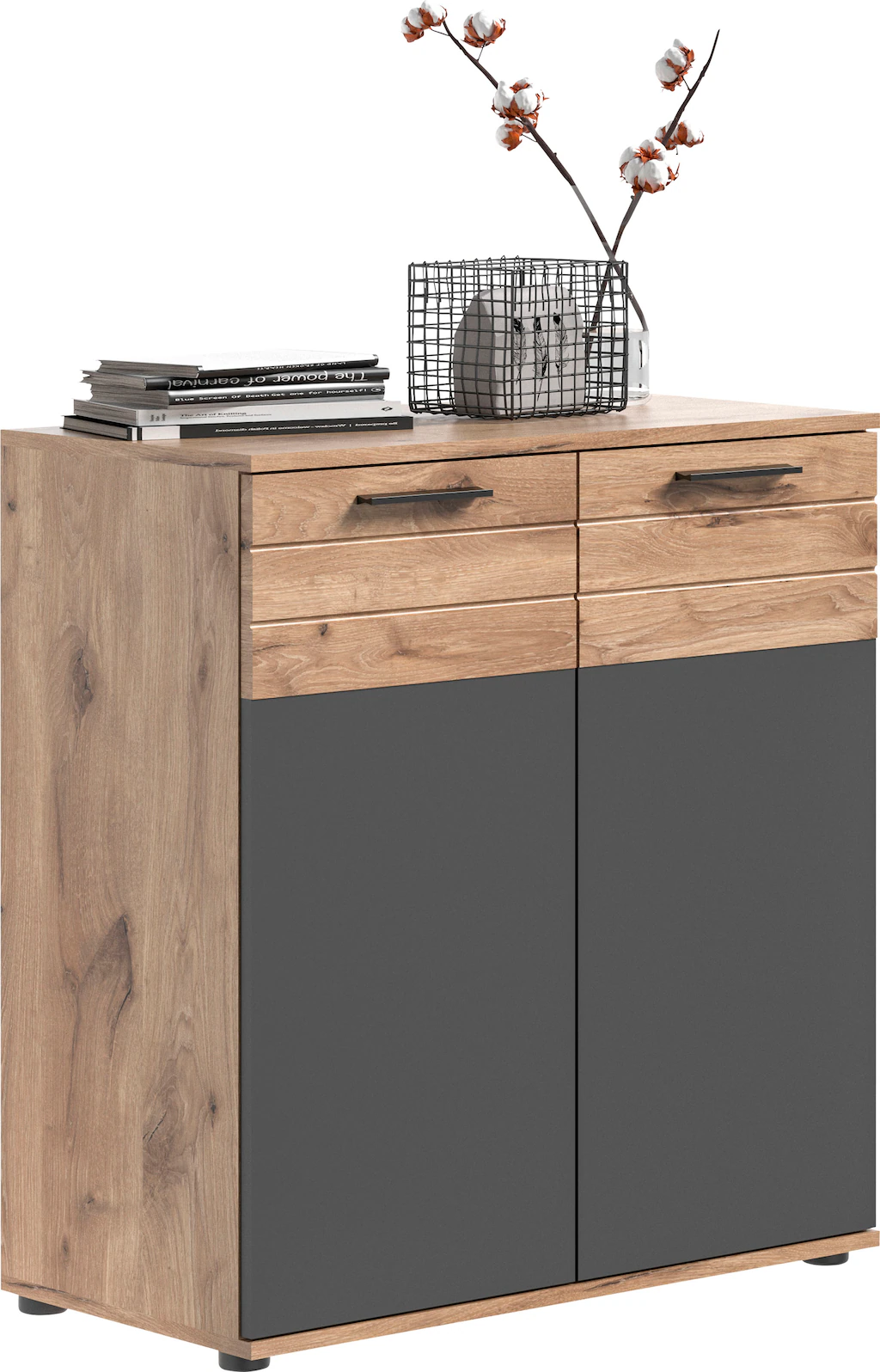 INOSIGN Sideboard "Riga, Breite 90 cm, 2 Türen mit Softclose, 4 Einlegeböde günstig online kaufen