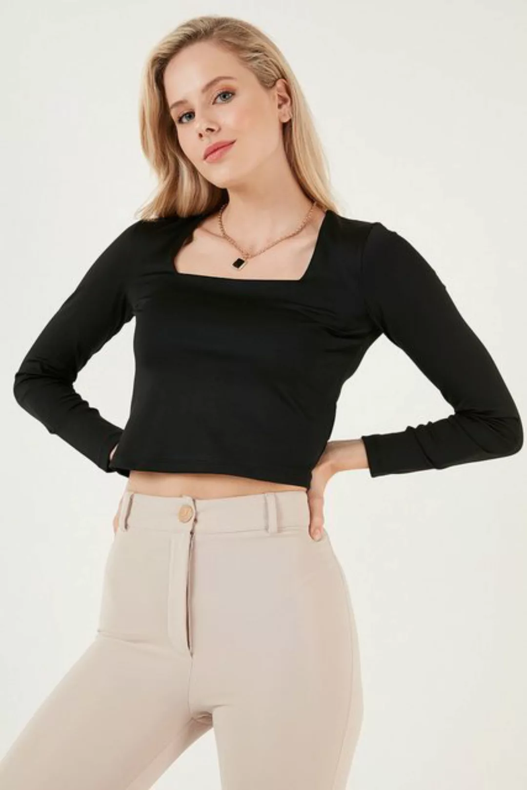 LELA Shirtbluse Slim Fit (1-tlg) günstig online kaufen