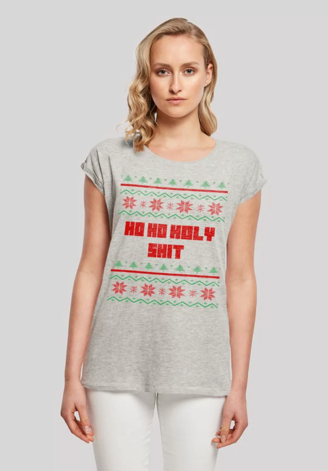 F4NT4STIC T-Shirt "Ho Ho Holy", Print günstig online kaufen