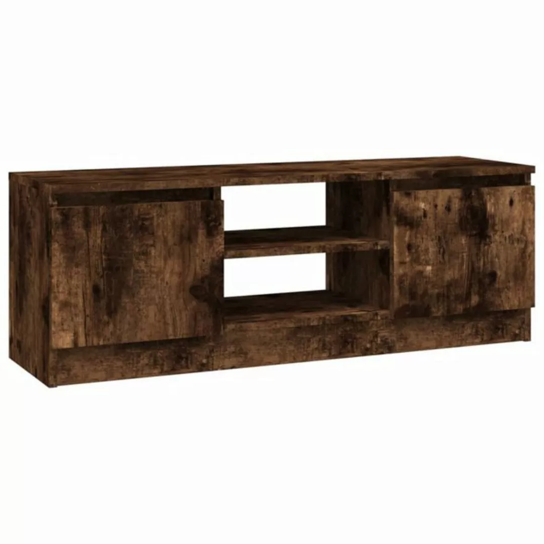 furnicato TV-Schrank mit Tür Räuchereiche 102x30x36 cm günstig online kaufen