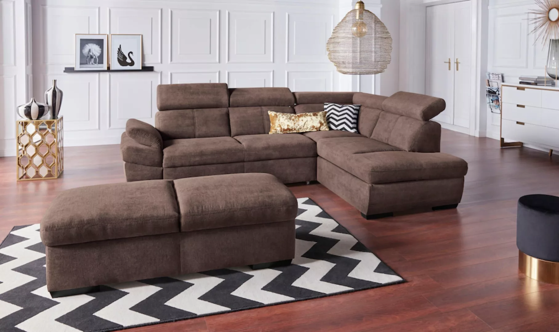 exxpo - sofa fashion Ecksofa "Salerno" günstig online kaufen