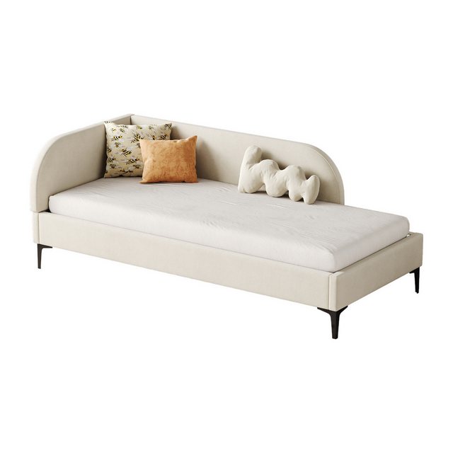 EXTSUD Schlafsofa Polsterbett 90*200 Sofabett Multifunktionsbett, Lattenros günstig online kaufen