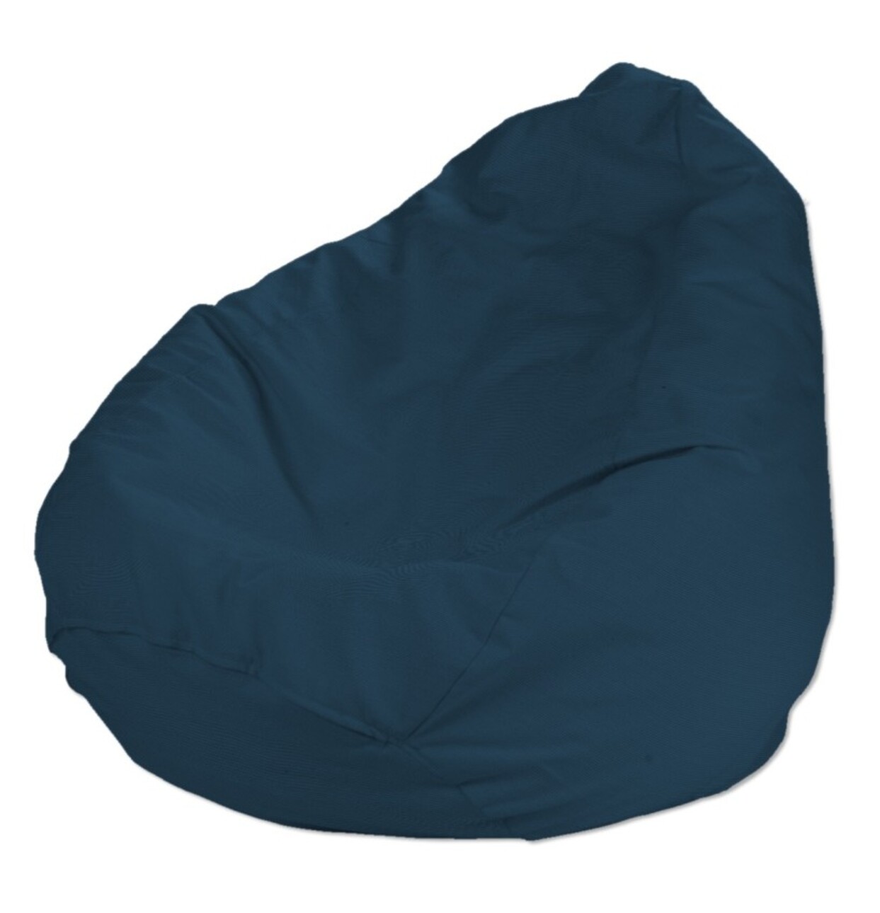 Bezug für Sitzsack, marinenblau , Bezug für Sitzsack Ø80 x 115 cm, Cotton P günstig online kaufen