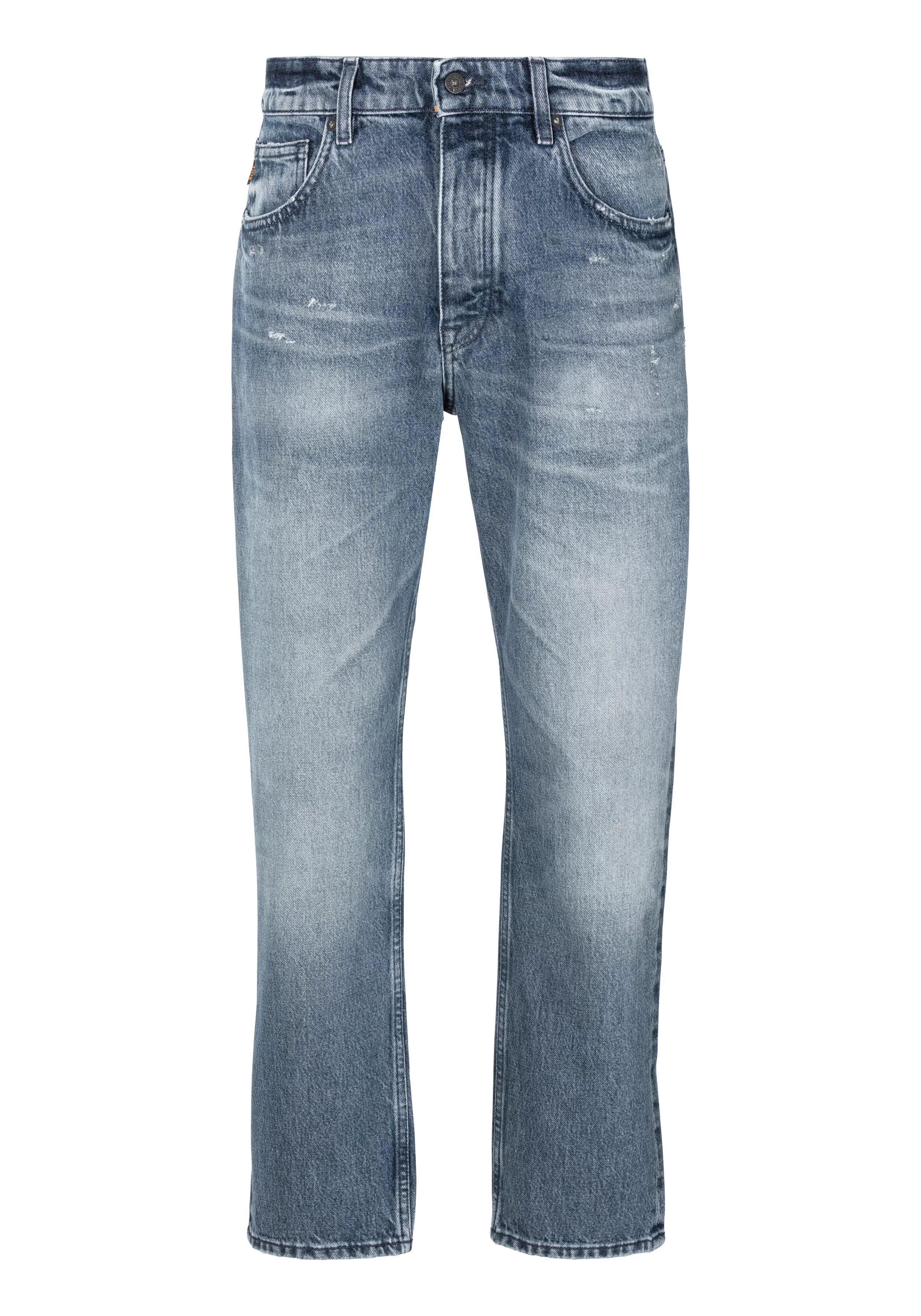 BOSS ORANGE Straight-Jeans "TROY BO-BF", mit BOSS Leder-Badge günstig online kaufen