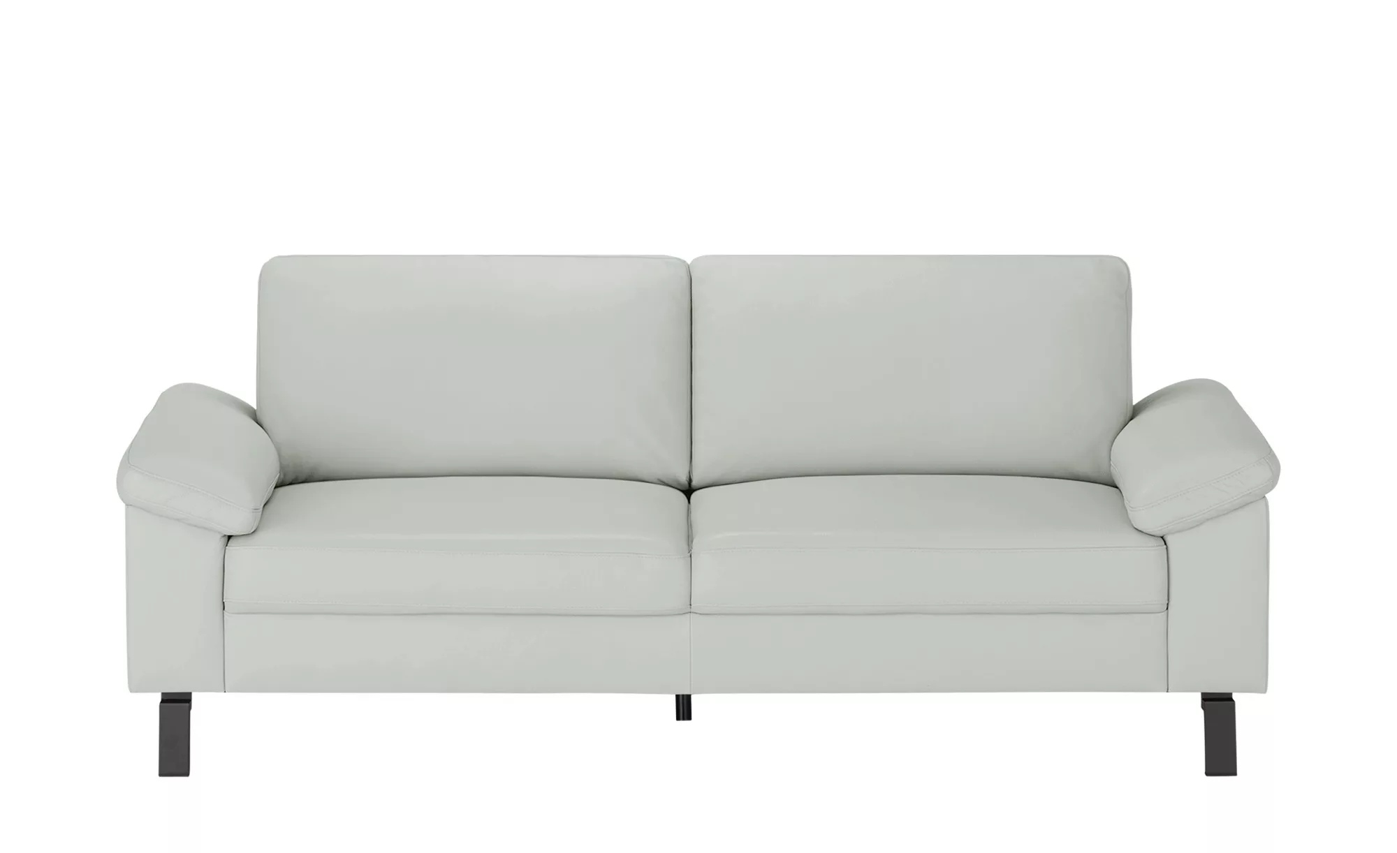 Max Schelling Ledersofa  Maximum - grau - 184 cm - 86 cm - 97 cm - Polsterm günstig online kaufen