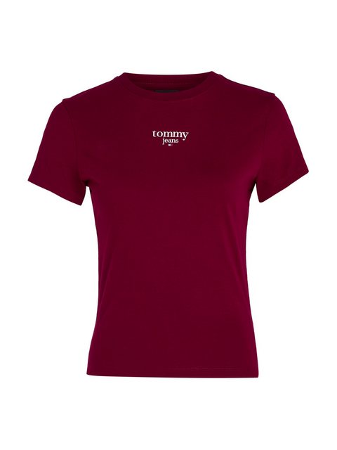 Tommy Jeans Curve T-Shirt TJW SLIM ESSENTIAL LOGO 1 SS EXT Große Größen günstig online kaufen