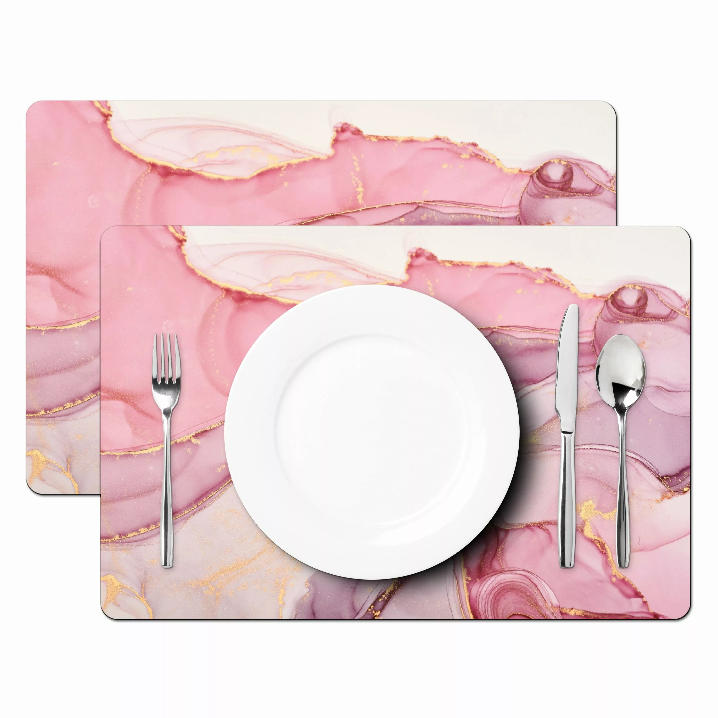 MuchoWow Platzset Gold - Marmor - günstig online kaufen