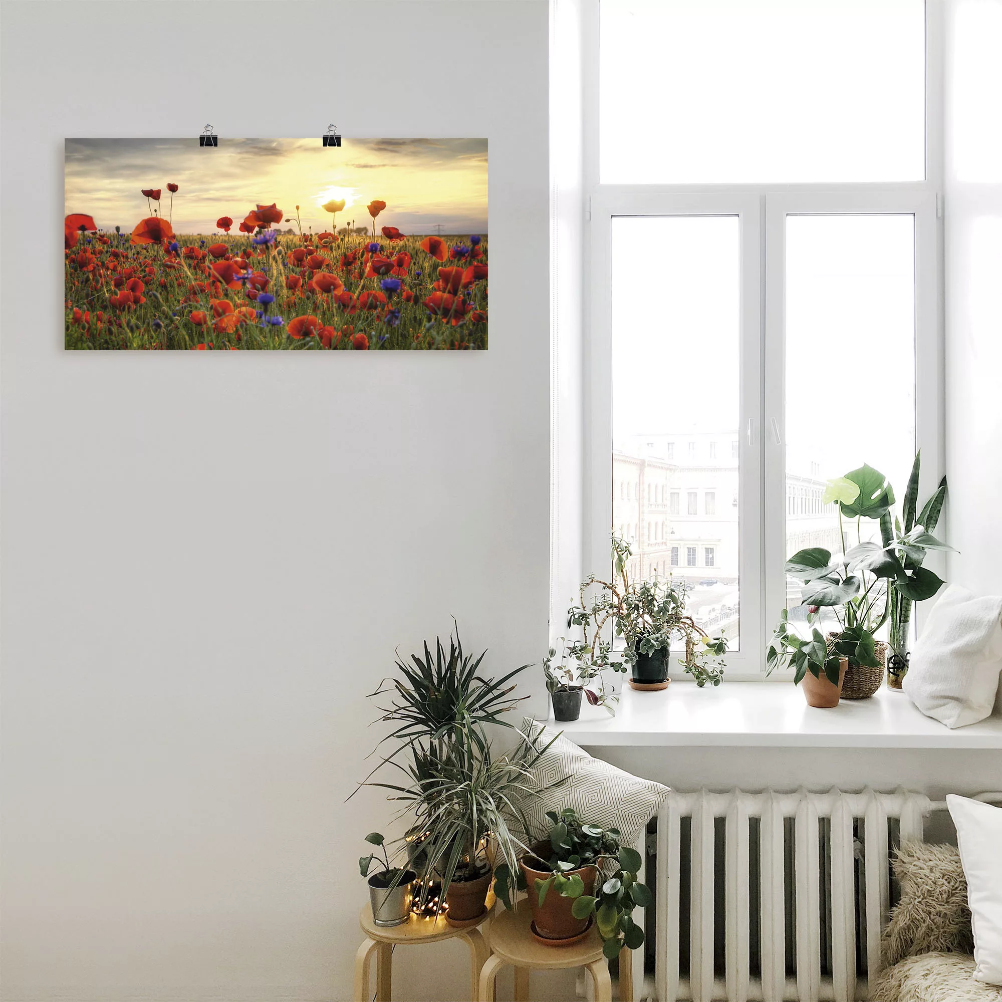 Artland Wandbild "Mohnblumen", Blumen, (1 St.) günstig online kaufen