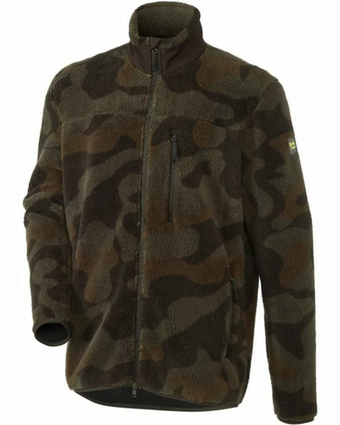 Wald & Forst Fleecejacke Pilefleecejacke Camo günstig online kaufen