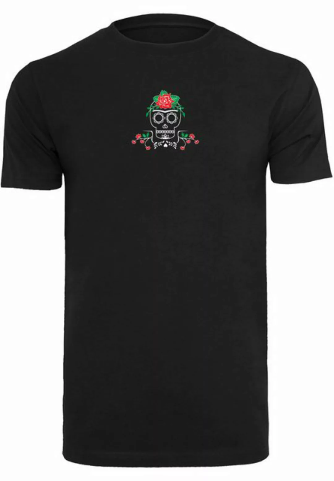 Merchcode T-Shirt Merchcode Herren Frida Kahlo - Death T-Shirt Round Neck ( günstig online kaufen