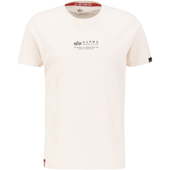Alpha Industries  T-Shirts & Poloshirts Alpha Wording T-Shirt - jet stream günstig online kaufen