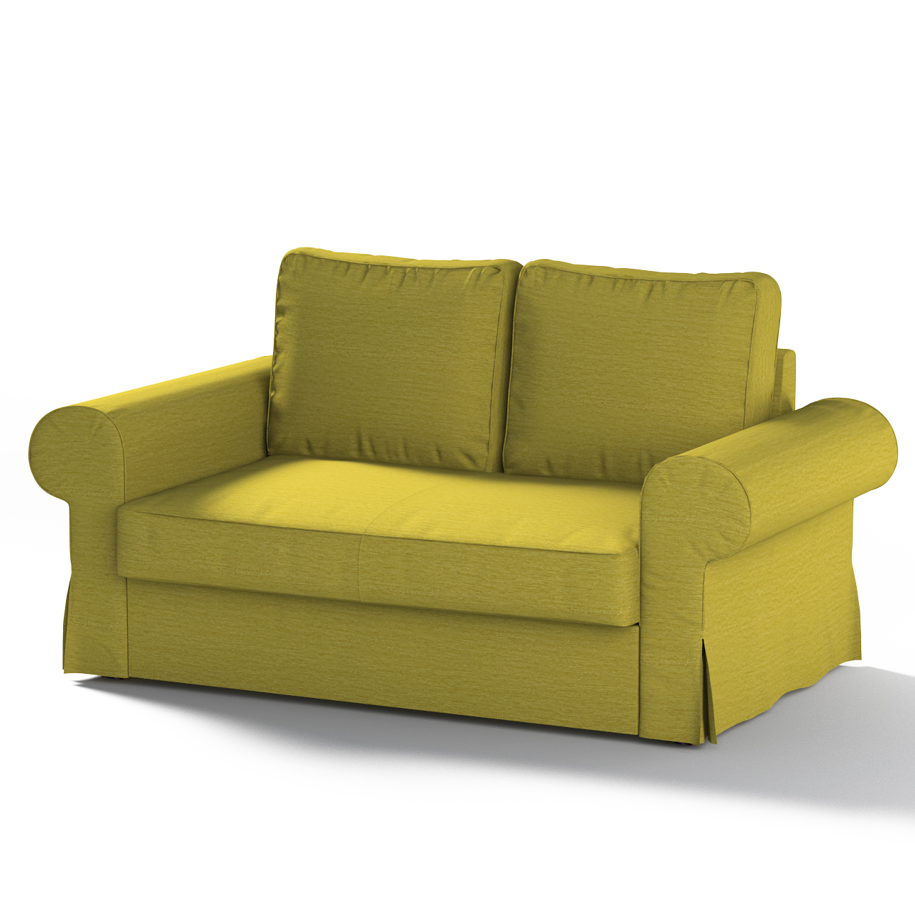 Bezug für Backabro 2-Sitzer Sofa ausklappbar, grün, Bezug für Backabro 2-Si günstig online kaufen
