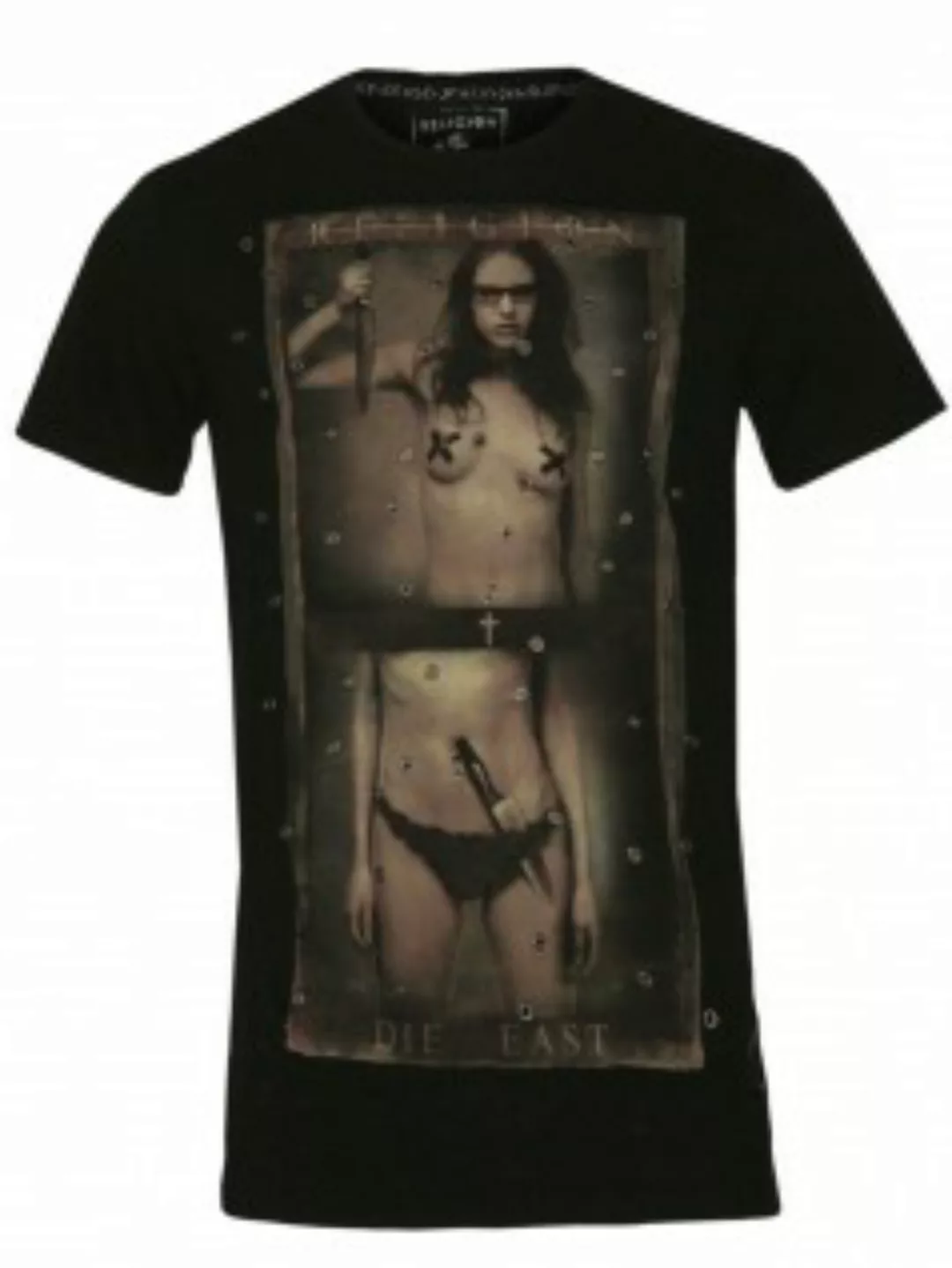 Religion Herren Shirt Girl With Knife günstig online kaufen