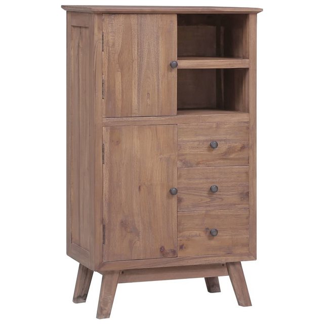 vidaXL Fächerschrank Highboard 60 x 30 x 100 cm Massivholz günstig online kaufen