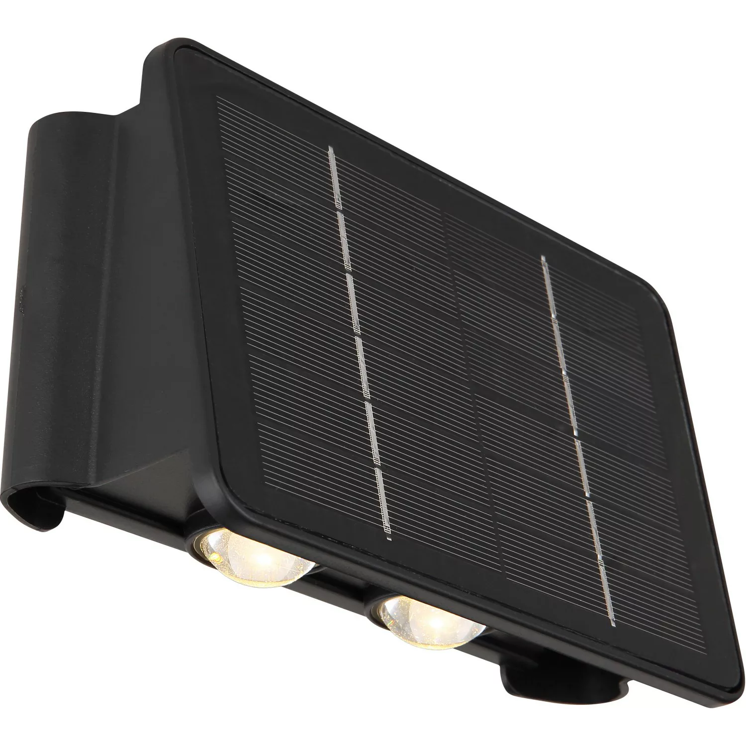 Globo LED-Solarleuchte Schwarz 17 cm x 10,8 cm x 6,4 cm günstig online kaufen