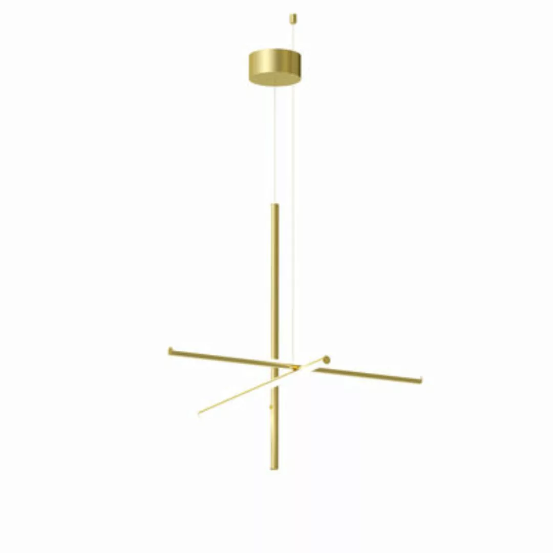Pendelleuchte Coordinates  S1 gold metall LED/ L 78 x H 78 cm - Flos - Meta günstig online kaufen