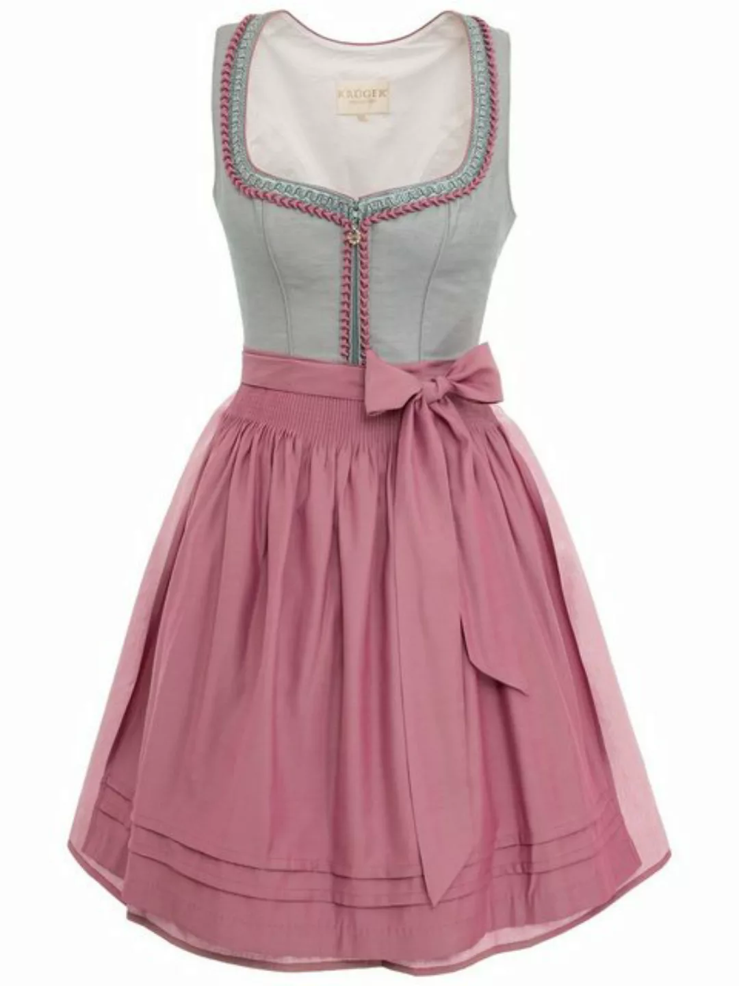 KRÜGER MADL & BUAM Trachtenkleid Midi Dirndl 2tlg. 60cm 114267 g. rose günstig online kaufen