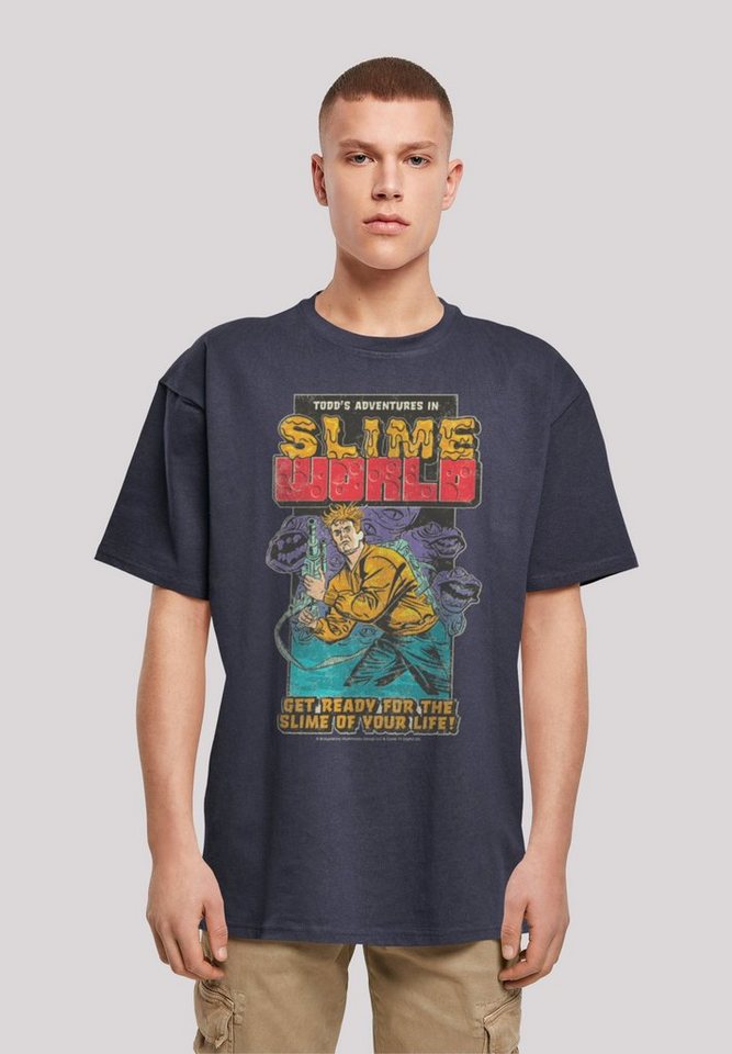 F4NT4STIC T-Shirt Retro Gaming Todd's Adventures In SlimeWorld Print günstig online kaufen