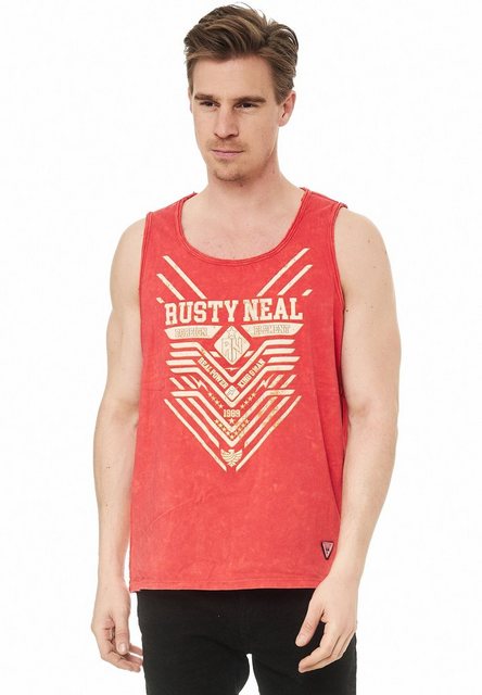 Rusty Neal Tanktop, mit modernem Print günstig online kaufen