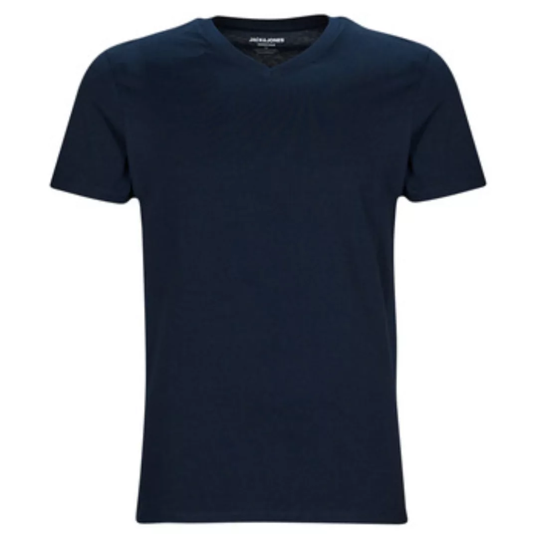 Jack & Jones Herren V-Neck T-Shirt JJEORGANIC BASIC - Regular Fit günstig online kaufen